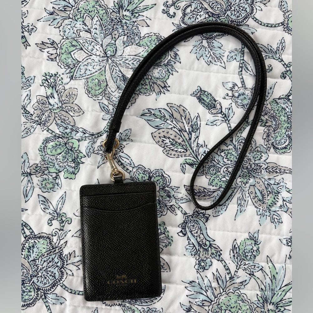 Coach lanyard